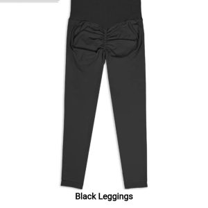 Scrunch Leggings Black