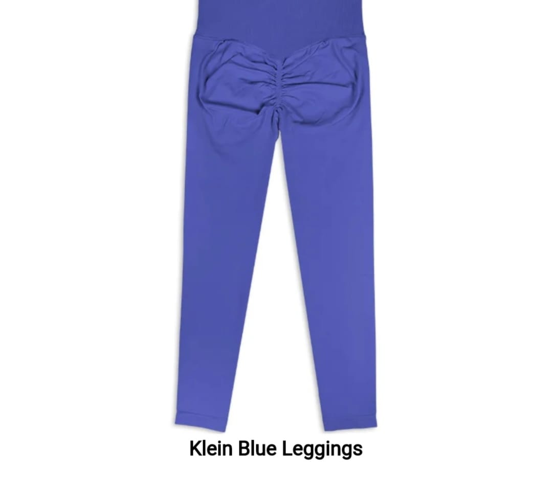 Scrunch Leggings Klein Blue