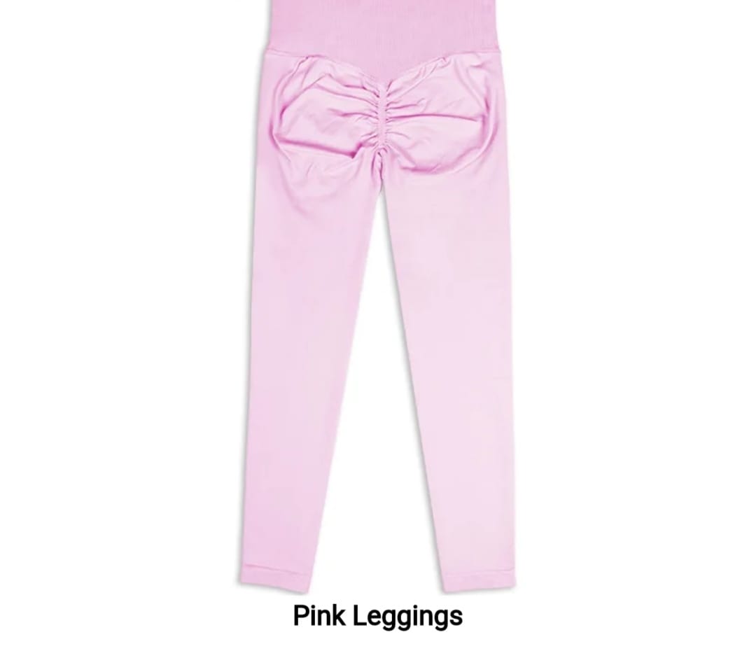 Scrunch Leggings Pink