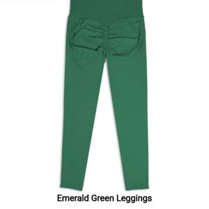 Scrunch Leggings Emerald Green