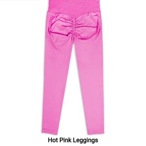 Scrunch Leggings Hot Pink
