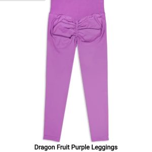 Scrunch Leggings Dragon Fruit Purple