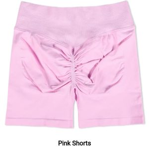 Scrunch Shorts Pink